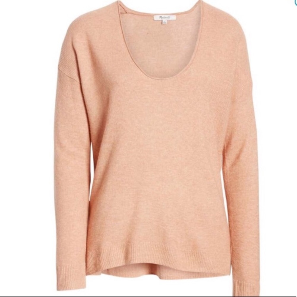 Madewell Kimball Pink Sweater